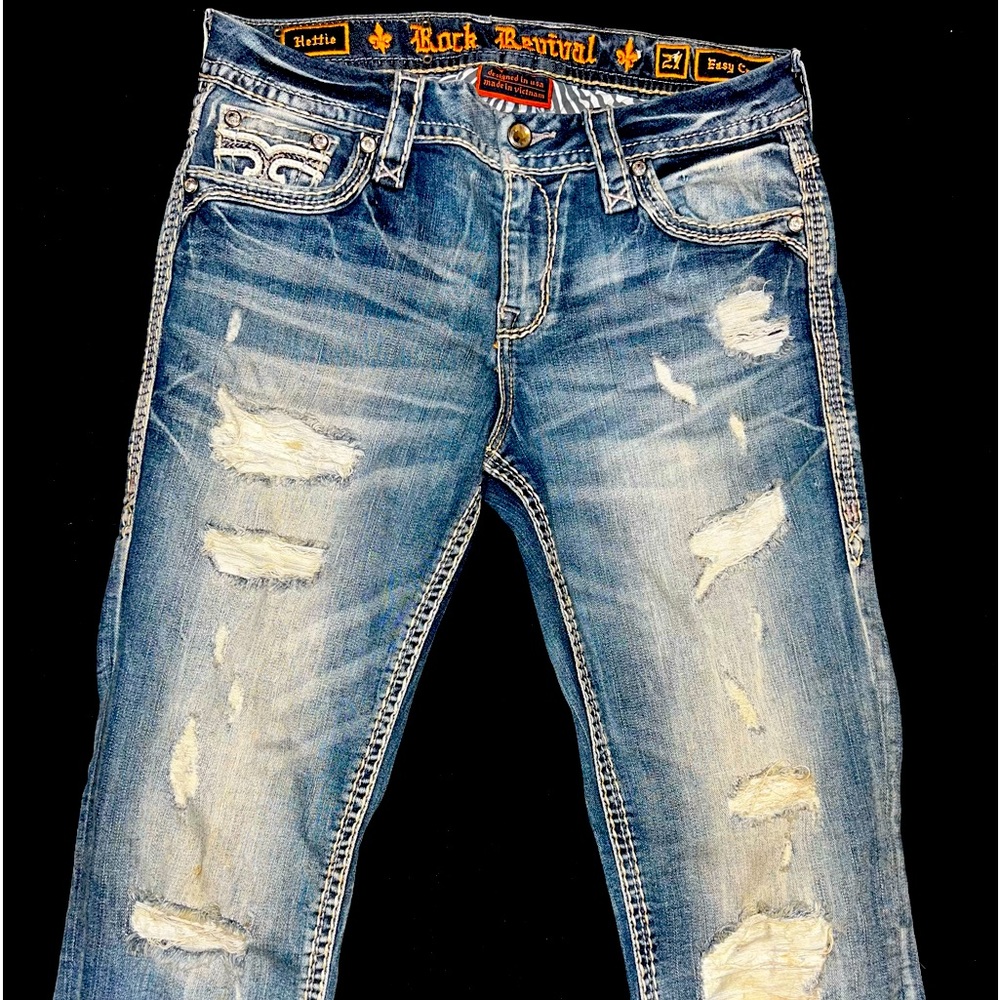 Rock Revival Hettie size 27 Easy Crop